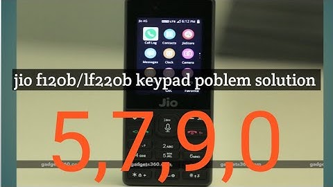 Jio phone lyf f120b_lf2403 #keypad 5,7,9,0 problem solutions 100%working