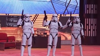 2015 STORMTROOPER PRE SHOW - Stars Of The Saga - Disney Star Wars Weekends