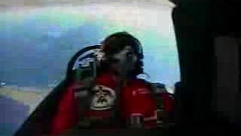 Thunderbird Crash -onboard
