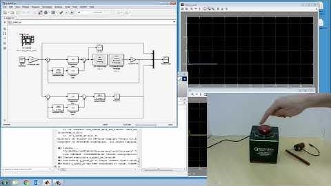 QUANSER Qube Servo  PD Control in Simulink