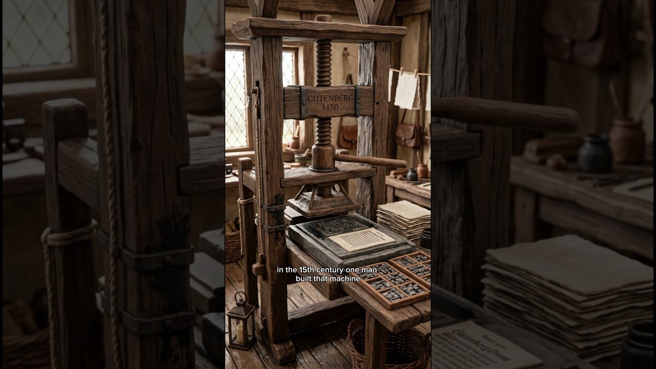 How the Printing Press Changed the World