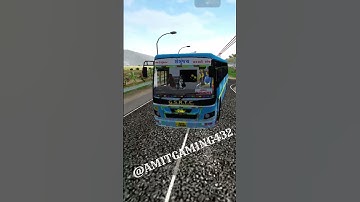 Bhavnagar to Dwarka Bus Setrunjay queen Bs-6 Bus Livery For Gsrtc Bus//  MSRTC Bus mod #gsrtcbus