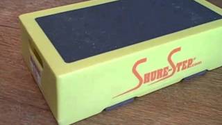 http://www.shure-step.com This video describes the Senior Step Stool in detail. Check this out for further info. http://www.shure-step.
