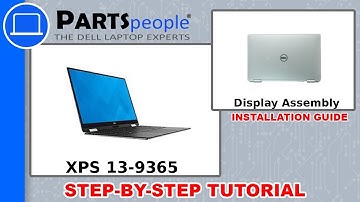 Dell XPS 13-9365 (P71G001) Display Assembly How-To Video Tutorial