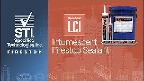 LCI Intumescent Firestop Sealant