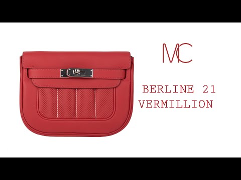 Hermes Berline Bag Perforated Swift 21