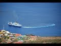 RMS St Helena Farewell from St Helena February 2018