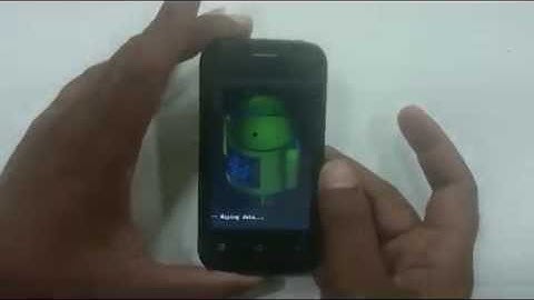 Android mobile Karbonn A1 unlock pattern