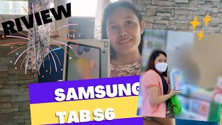 SAMSUNG TAB S6 | MY NEW PARTNER IN ONLINE + REVIEW + UNBOXING