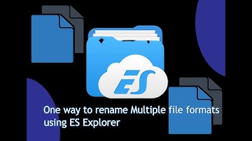 Renaming of Multiple files to different formats on your Android device