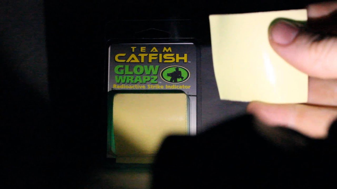 Team Catfish Glow Wrapz Review: Glow in the dark bite indicator