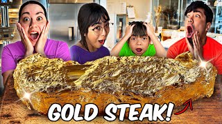Eating A 24K Gold Steak! 🥩🏆