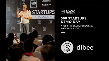 [500 Startups Demo Day] DIBEE | Sep 2019, HCMC | Saola Batch 1