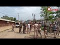 Tussle between AR and Manipur Police at Sugnu