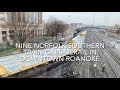 Train derailment Roanoke