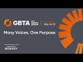 Jim crowder joins the broadcast studio at gbta apac 2024  singapore