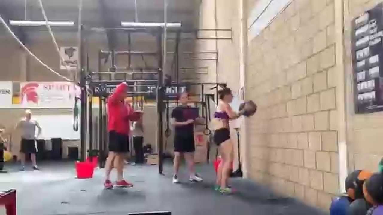 Kylie Green British Championships WOD 3 CrossFit Cheltenham