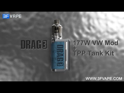 Voopoo Drag 3 177W VW Mod + TPP Tank Kit