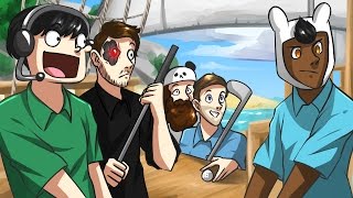 PIRATES IN PRACTICE! - Golf It Funny Moments