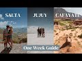 Things to do in salta jujuy cafayate  7 day itinerary