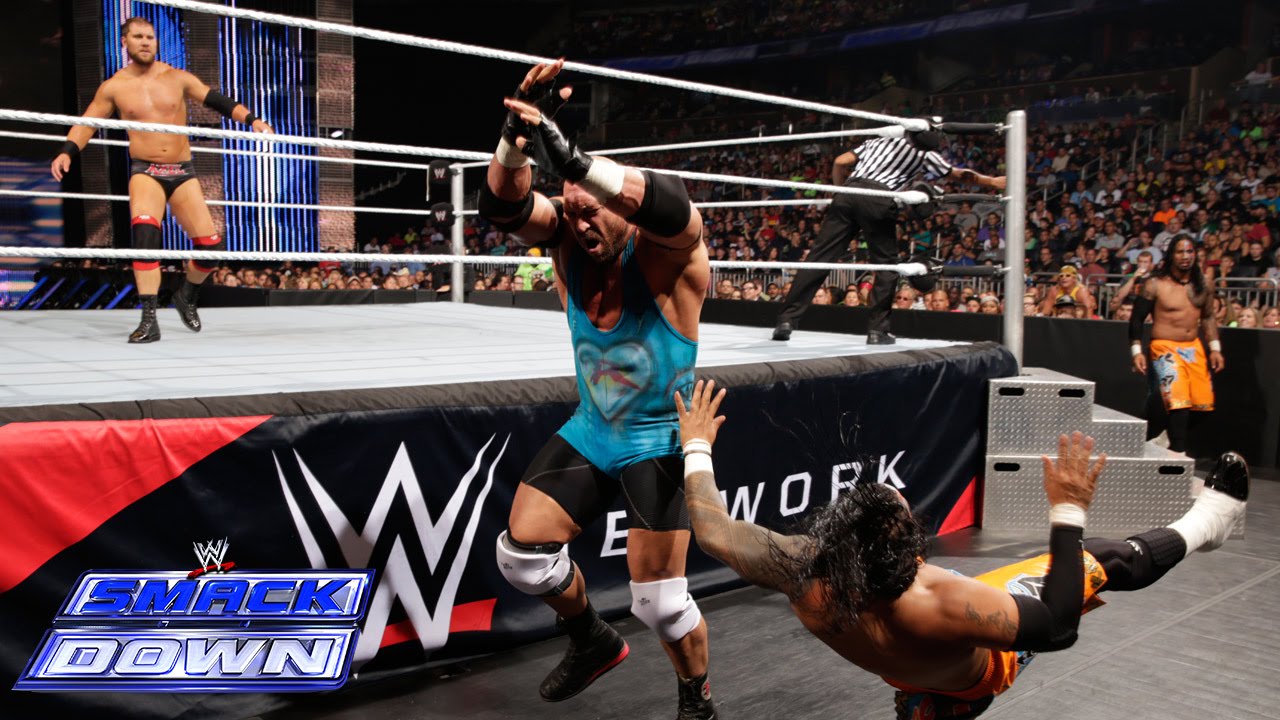 The Usos vs. RybAxel: SmackDown, July 25, 2014