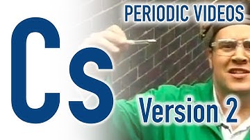 Caesium or Cesium (version 2)  - Periodic Table of Videos