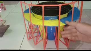 proses pemasangan,tiang penahan miniatur TONG SetanD/RODA GilA (pasar malam)part2,MNR chanel