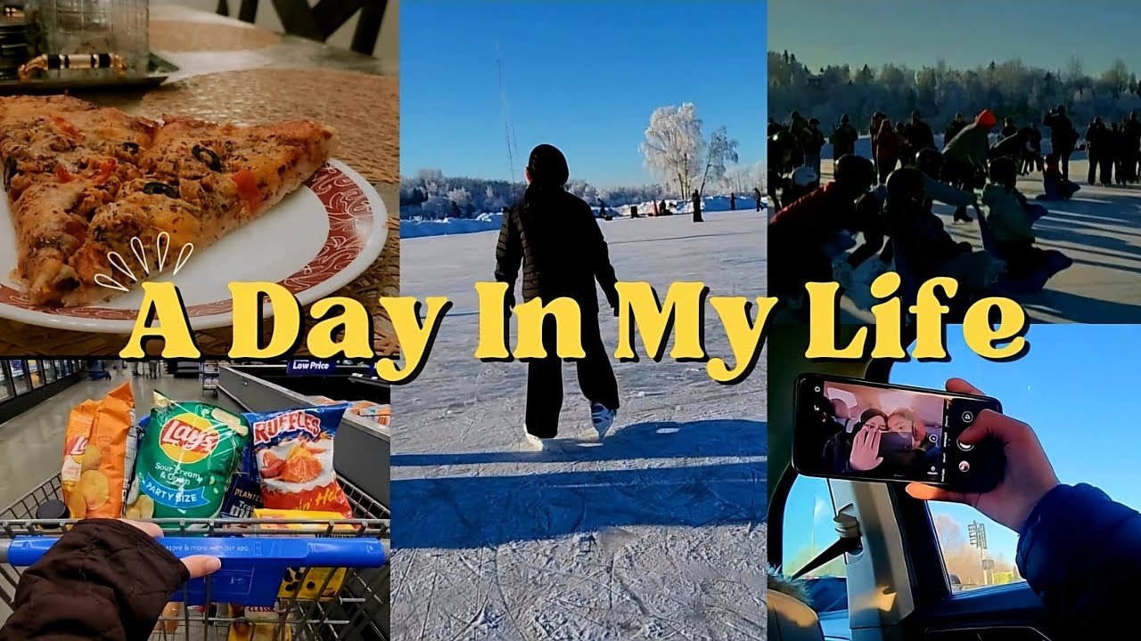Ice Skating ♡⛸️ Groceries ♡ Life Update Vlog: Diary #2 