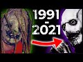 Corey Taylor mask evolution in 40 seconds