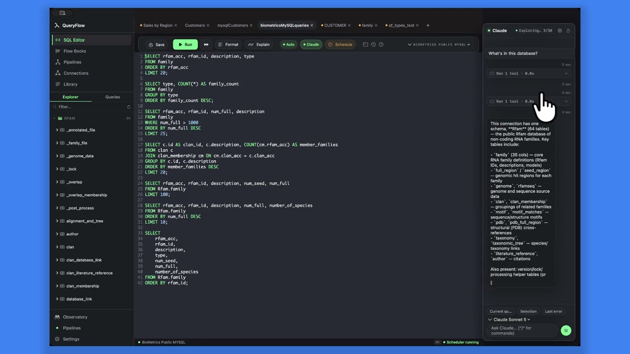 Ask your database anything. Any model. thumbnail