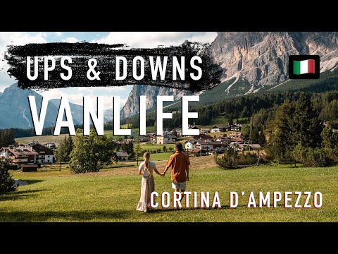 Cortina d'Ampezzo, Heart of the Dolomites | Ups AND Downs of VANLIFE in ITALY