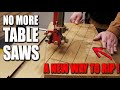 New ways to rip cut wood without a table saw