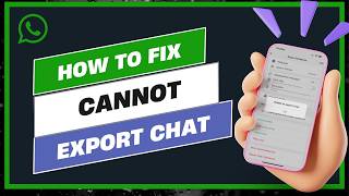 How To Fix WhatsApp Cannot Export Chat ! screenshot 4