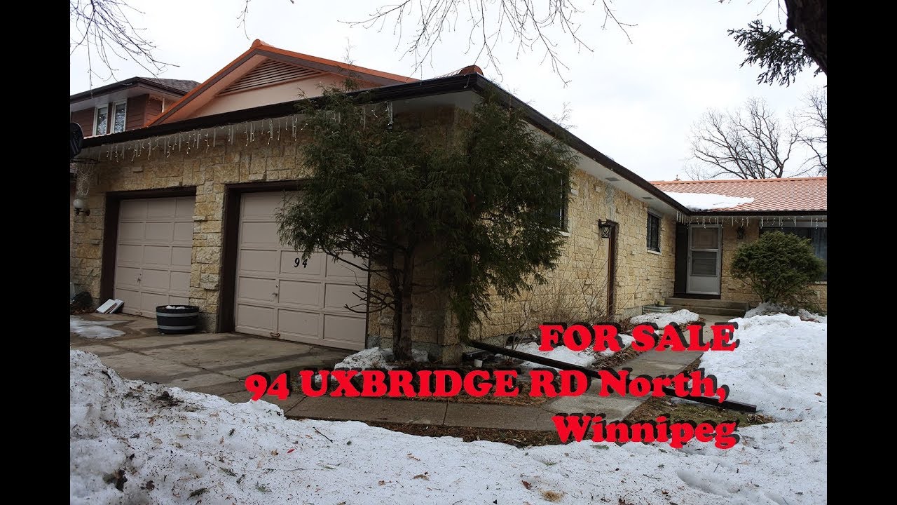 94 Uxbridge Rd North, Winnipeg FOR SALE YouTube