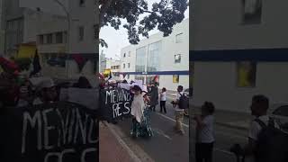 Veja imagens da manifestação da comunidade Menino Jesus em SJC