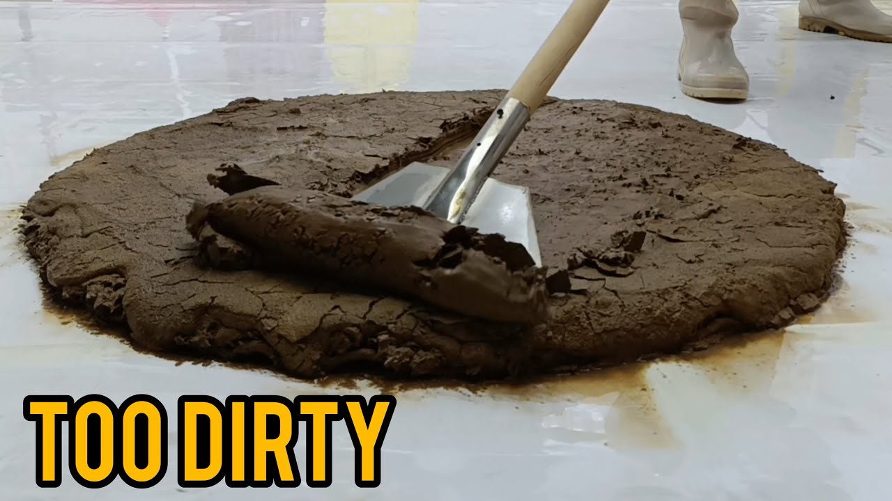 The most satisfying video of cleaning a very dirty dusty carpet