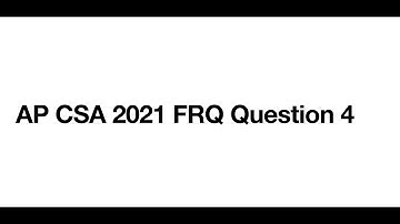 AP Computer Science A 2021 ArrayResizer FRQ Analysis
