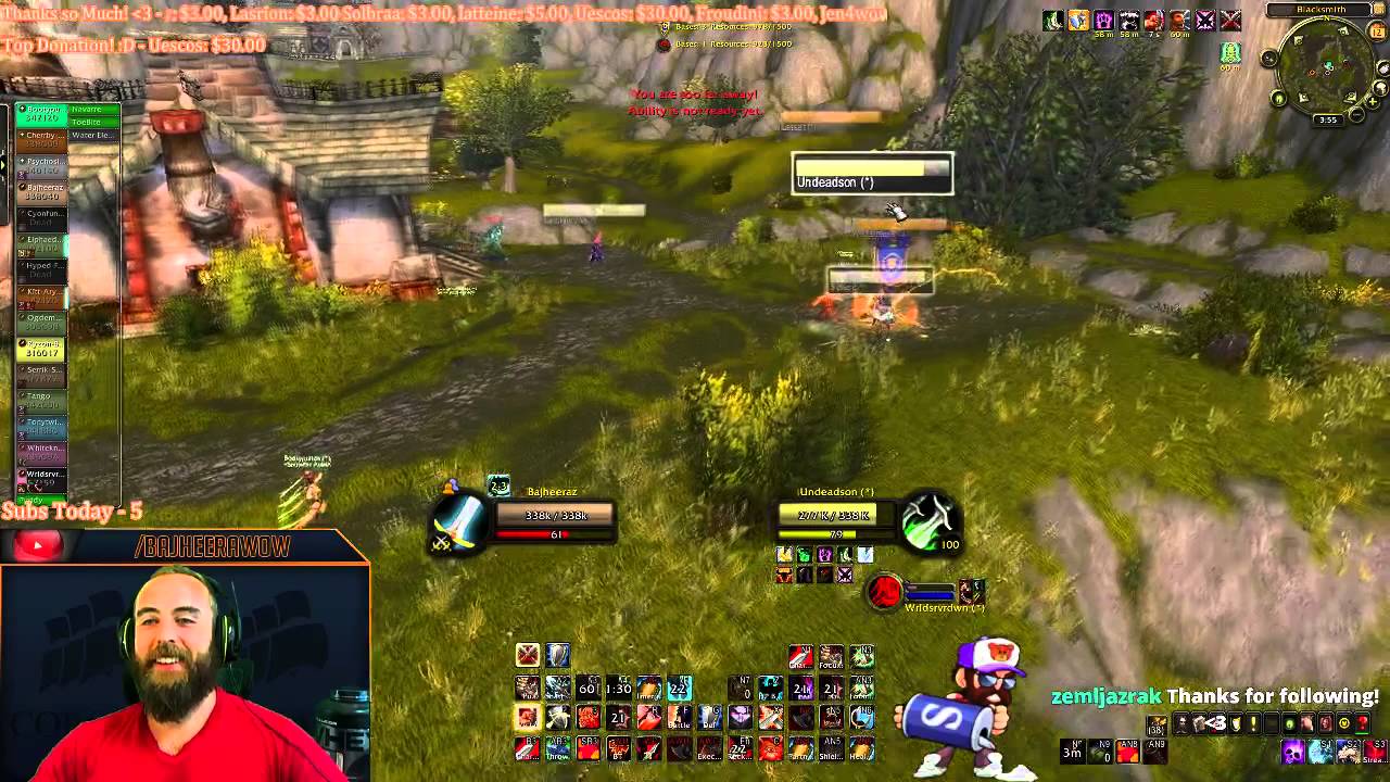 Bajheera - "WELCOME TO THE MONTAGE!" - Hilarious WoW PvP Clip