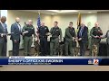 Forsyth county sheriffs office k9s take oath of office