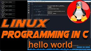 Learn C Programming Tutorial for Linux 1: Hello World + Basics screenshot 2