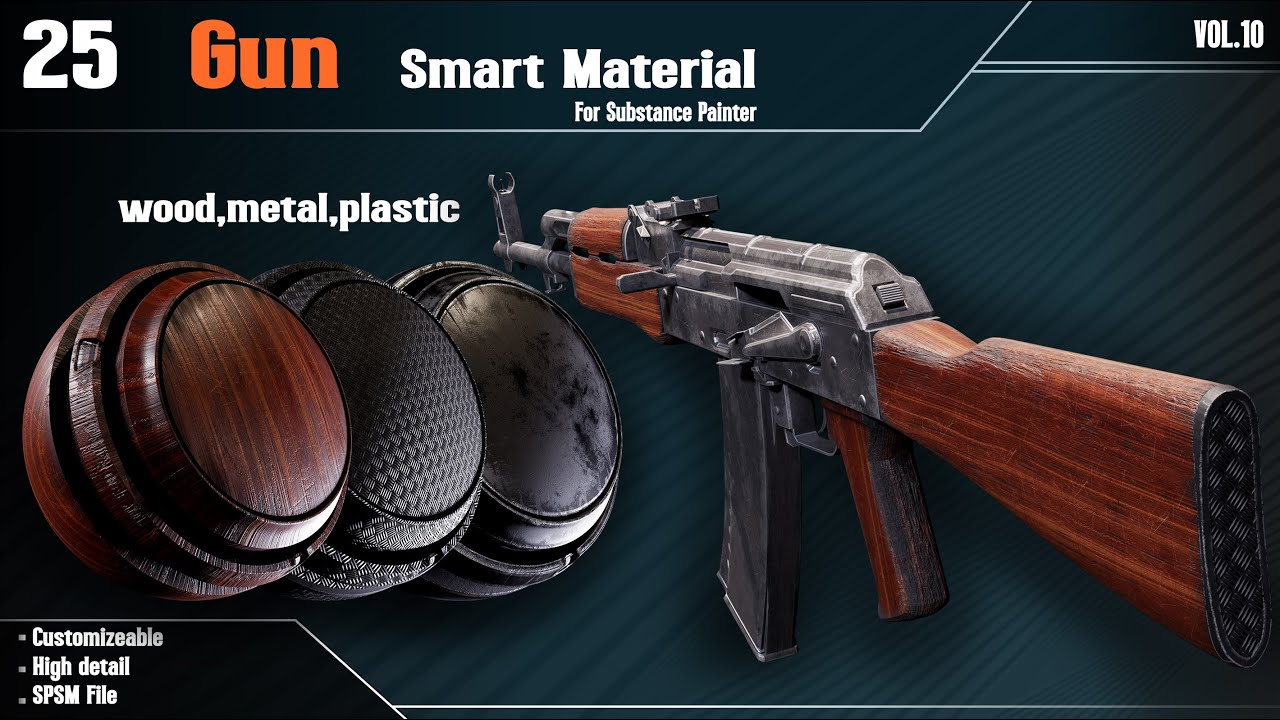 How to Create a Wood Smart material in Substance Painter - Part 01 ...