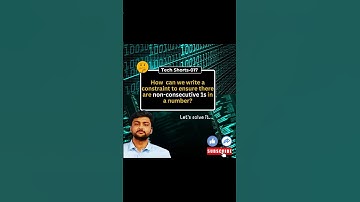 Ensuring Non-Consecutive 1s in a Number with Constraints #techshorts #navneettechshorts #short #vlsi