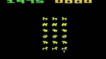 Beast Invaders (Atari 2600) - Vizzed.com GamePlay (rom hack)