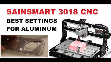 Genmitsu CNC 3018 - Best Settings for Cutting Aluminum Plate
