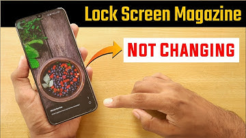 Realme  Lock Screen Magazine Not Working / Not updating / Not Changing Automatically Problem Solved⚡