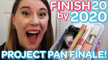 FINISH 20 BY 2020 *Project Pan FINALE* | Project Use It Up 2019