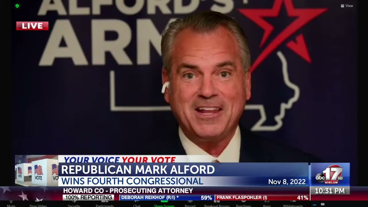 Rep. Mark Alford: It looks like Biden is trying to intentionally crash this  country to the ground