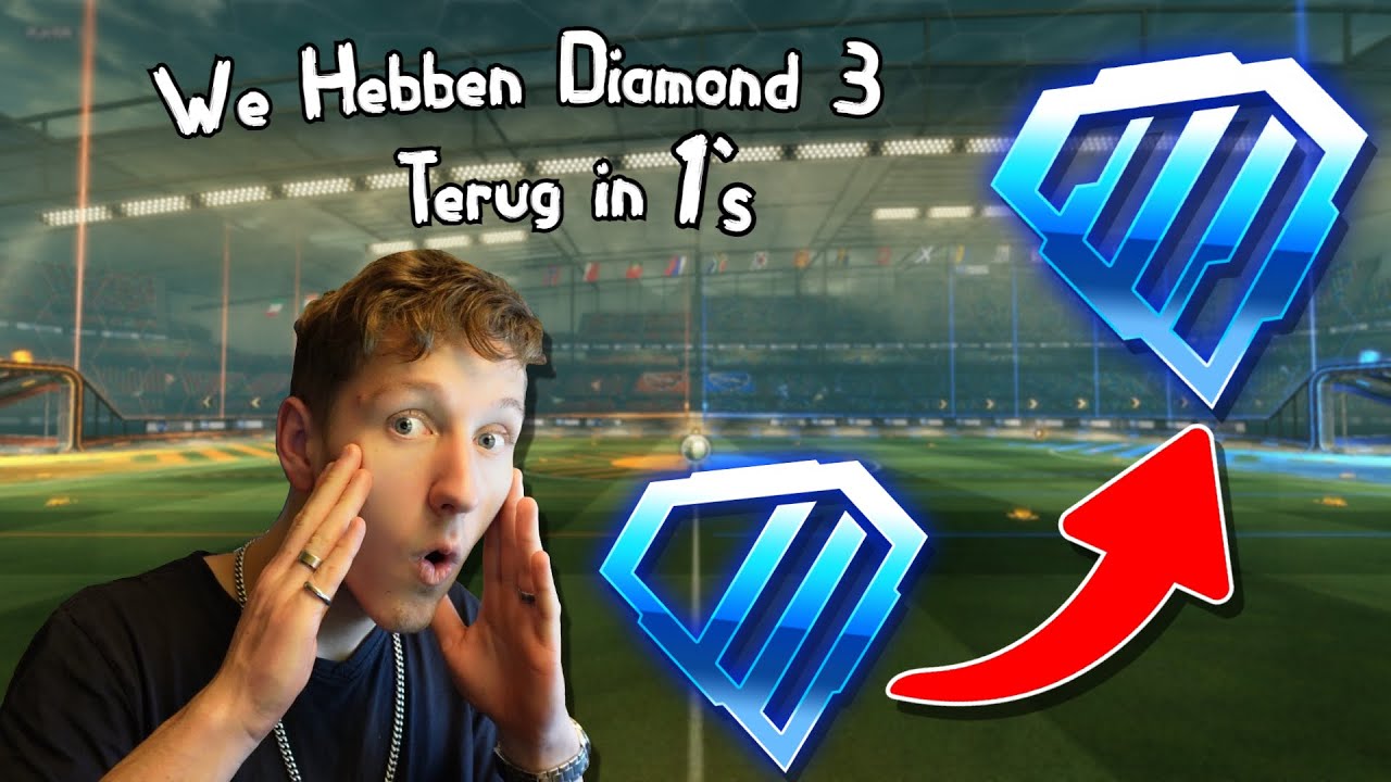 We Zijn Weer Diamond 3 - Rocket League 1's - YouTube