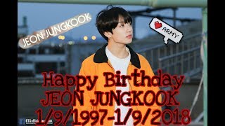 - Happy Birthday Jeon Jung Kook 191997 192018 Mô Tả