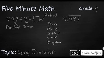 4th Grade Math Long Division